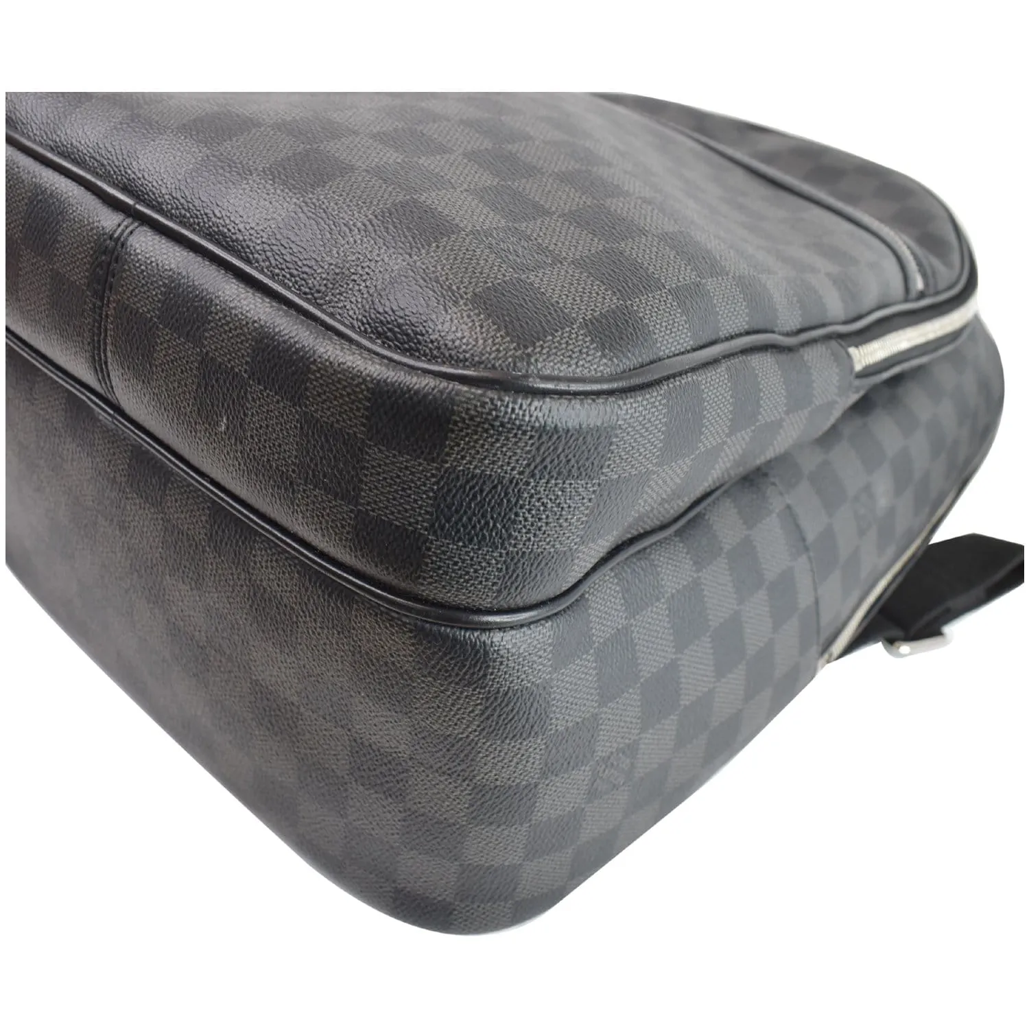 LOUIS VUITTON Michael Damier Graphite Backpack Bag Black