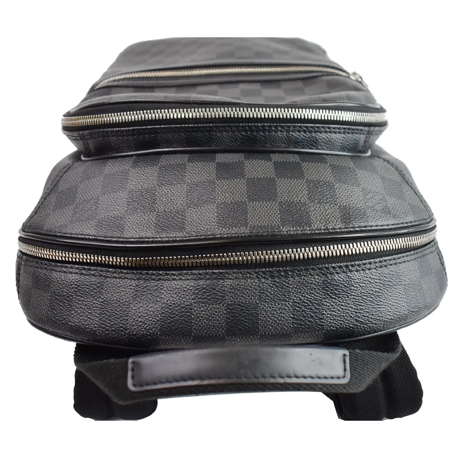 LOUIS VUITTON Michael Damier Graphite Backpack Bag Black