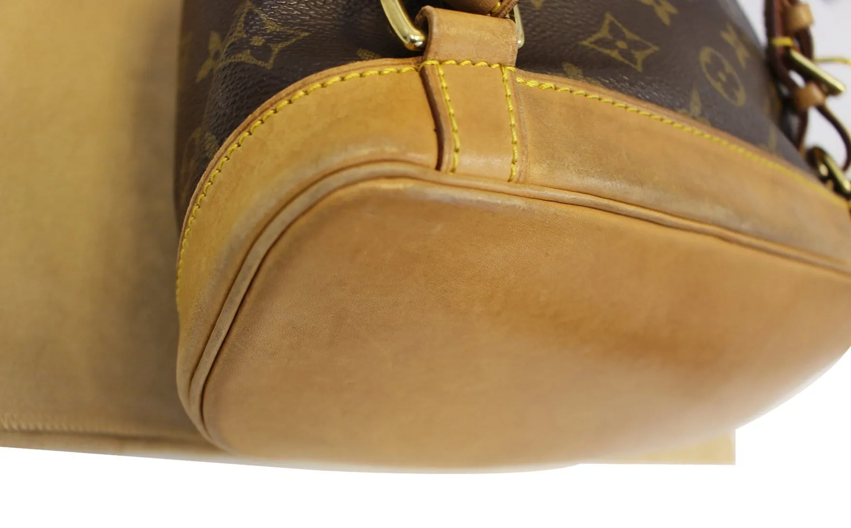 LOUIS VUITTON Monogram Canvas Montsouris MM Backpack Bag