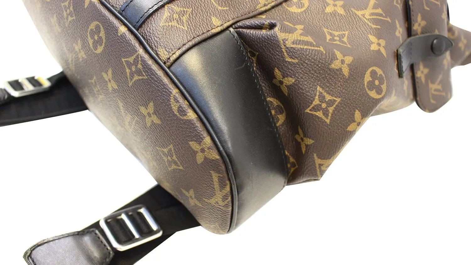 LOUIS VUITTON Monogram Macassar Canvas Christopher PM Backpack Bag