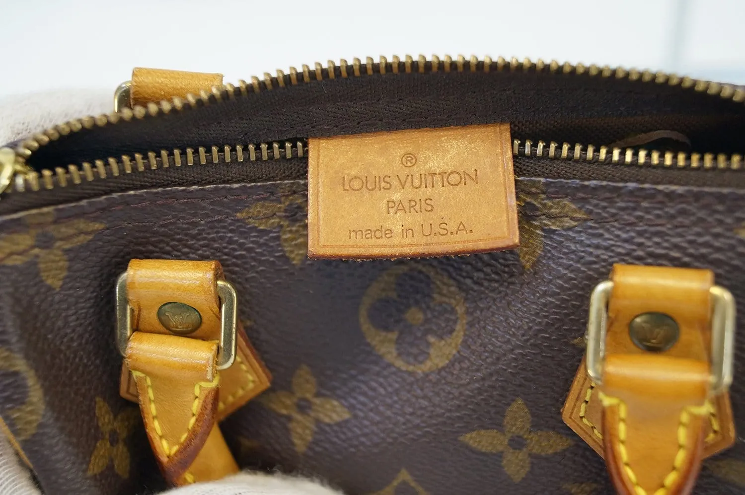 LOUIS VUITTON Monogram Mini Speedy Handbag