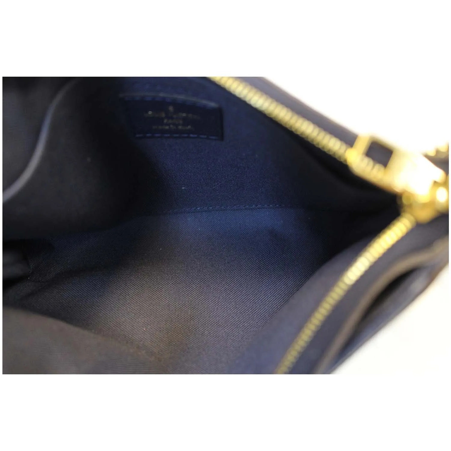 LOUIS VUITTON Pallas Monogram Canvas Clutch Crossbody Bag
