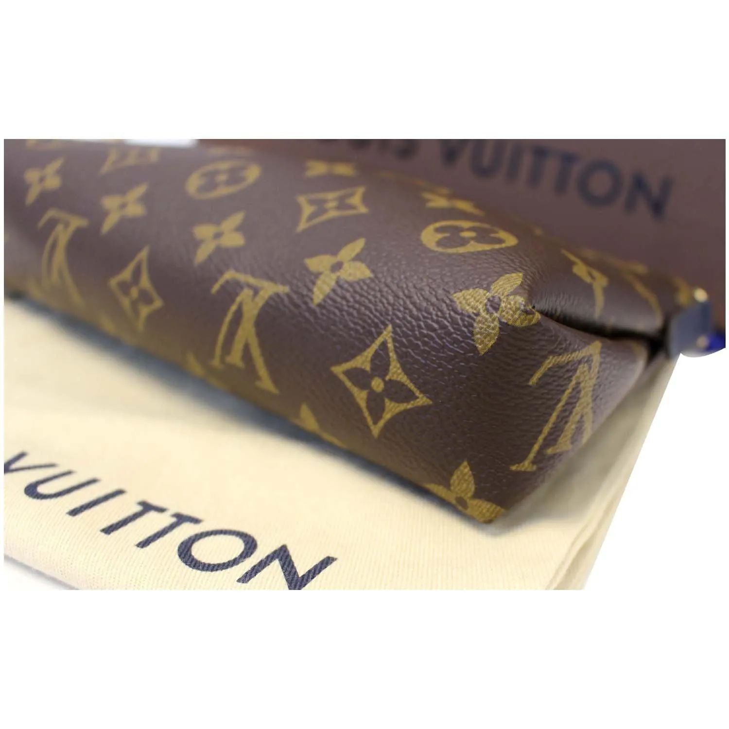 LOUIS VUITTON Pallas Monogram Canvas Clutch Crossbody Bag