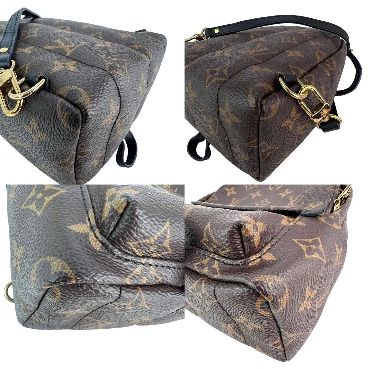 LOUIS VUITTON Palm Springs Mini Monogram Backpack Bag