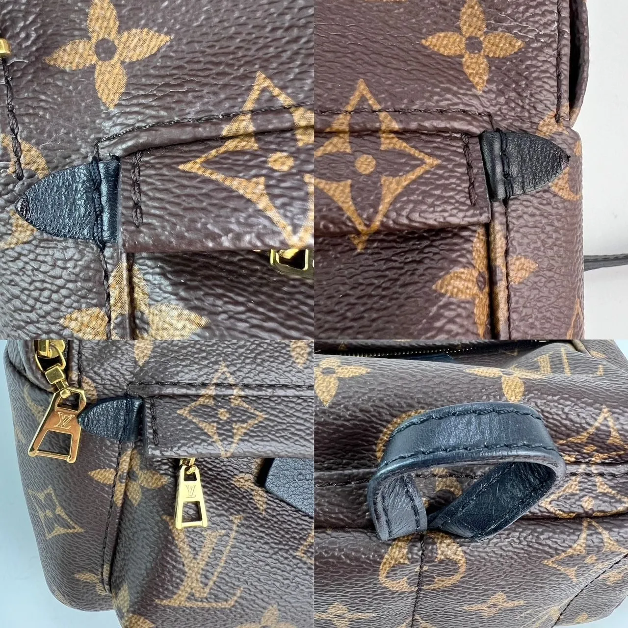 LOUIS VUITTON Palm Springs Mini Monogram Backpack Bag