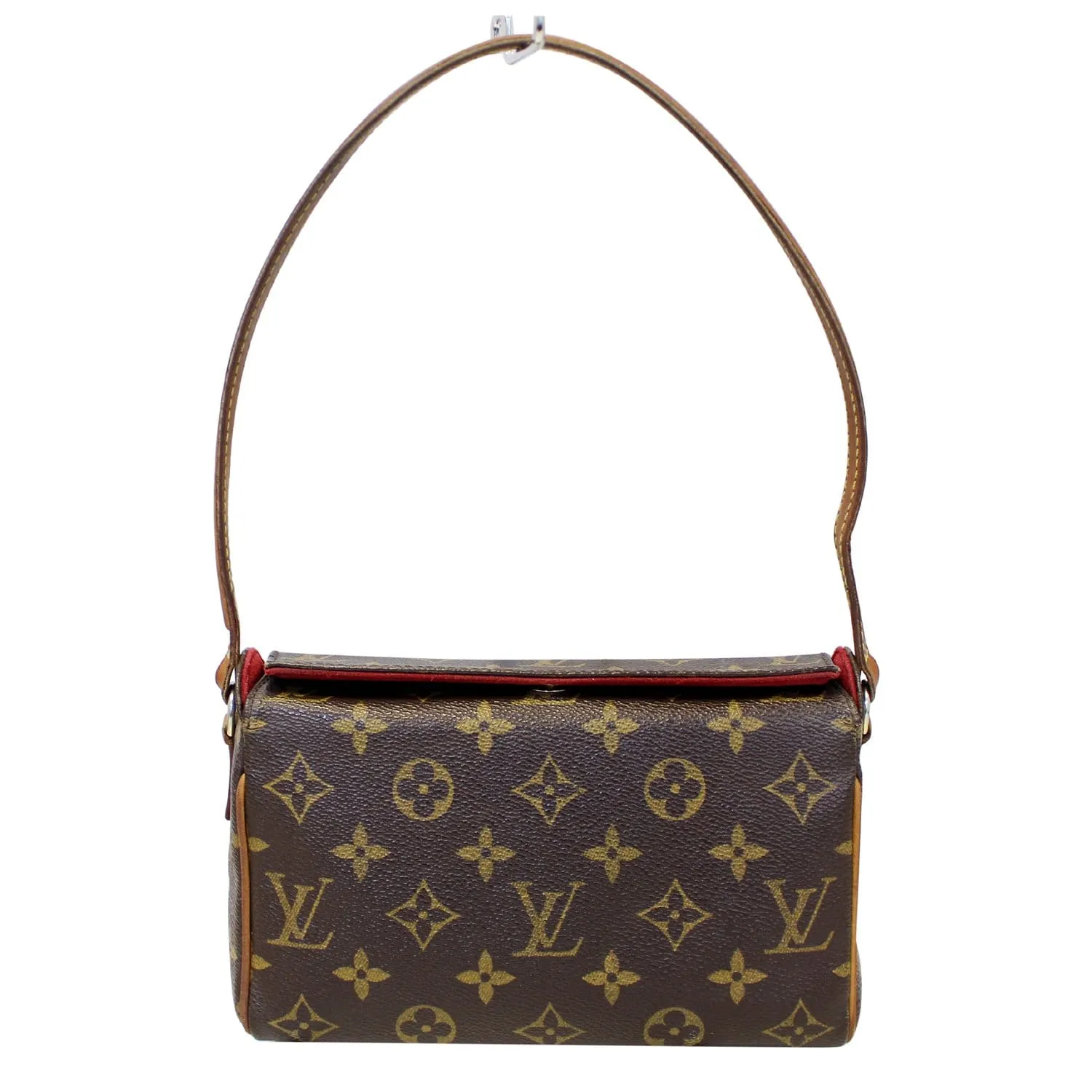 LOUIS VUITTON Recital Monogram Canvas Shoulder Handbag
