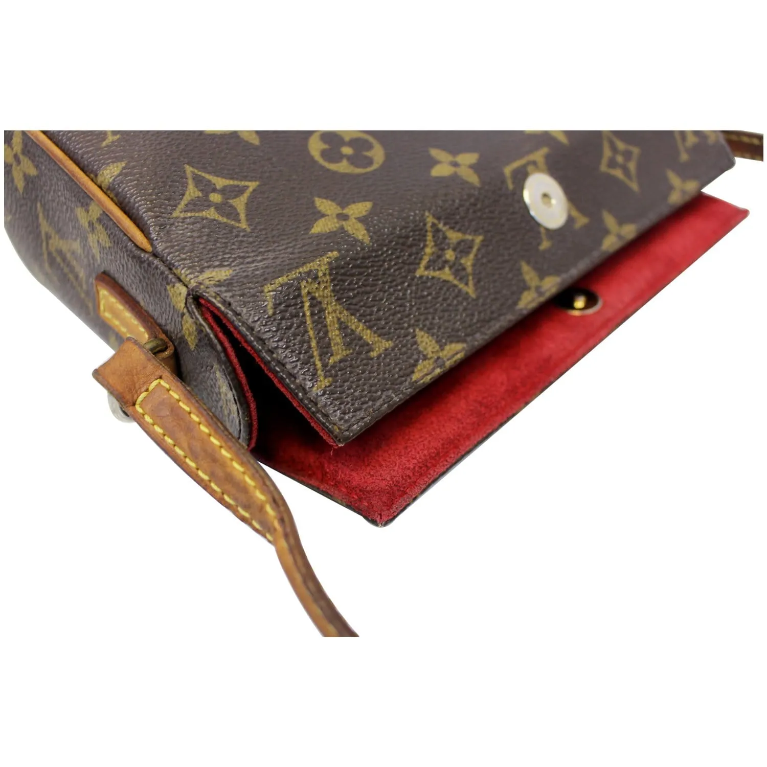 LOUIS VUITTON Recital Monogram Canvas Shoulder Handbag