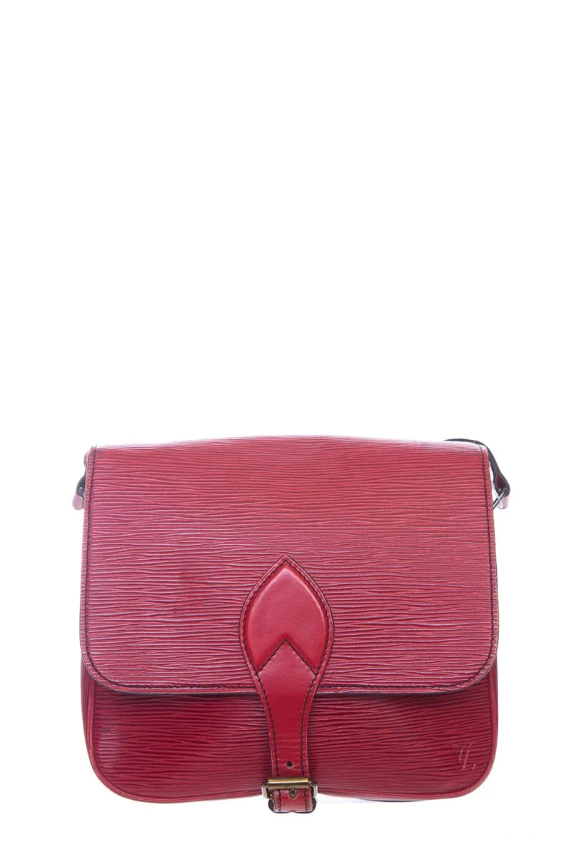 Louis Vuitton Red Epi Leather Carteserie 22 Cross-Body