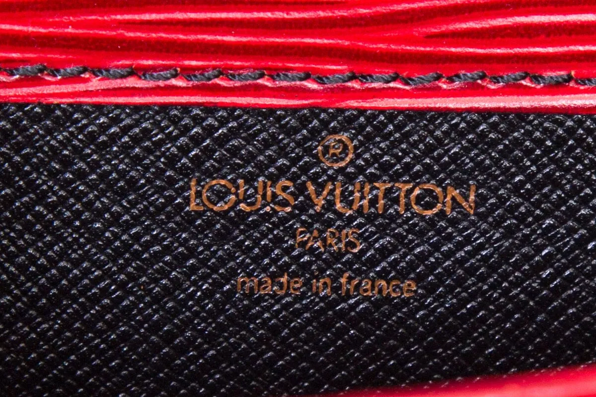 Louis Vuitton Red Epi Leather Carteserie 22 Cross-Body