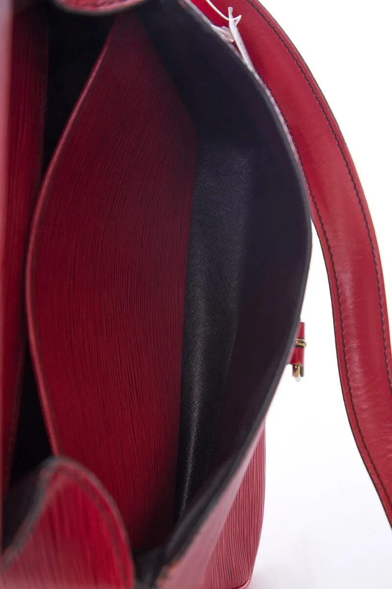 Louis Vuitton Red Epi Leather Carteserie 22 Cross-Body