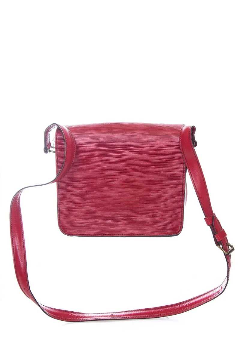 Louis Vuitton Red Epi Leather Carteserie 22 Cross-Body