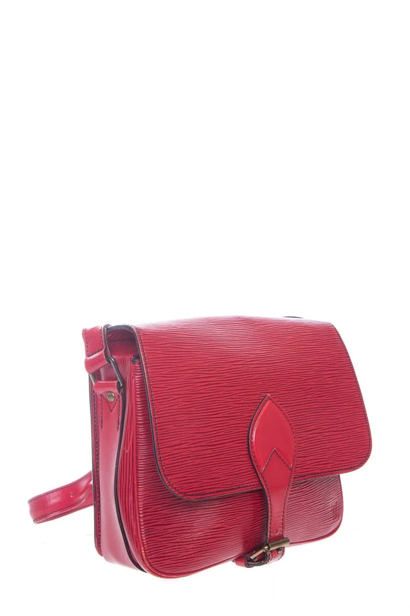 Louis Vuitton Red Epi Leather Carteserie 22 Cross-Body