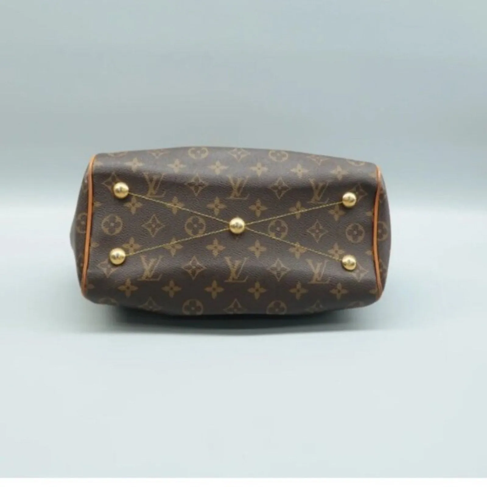 Louis Vuitton Tivoli Brown Monogram Canvas Tote