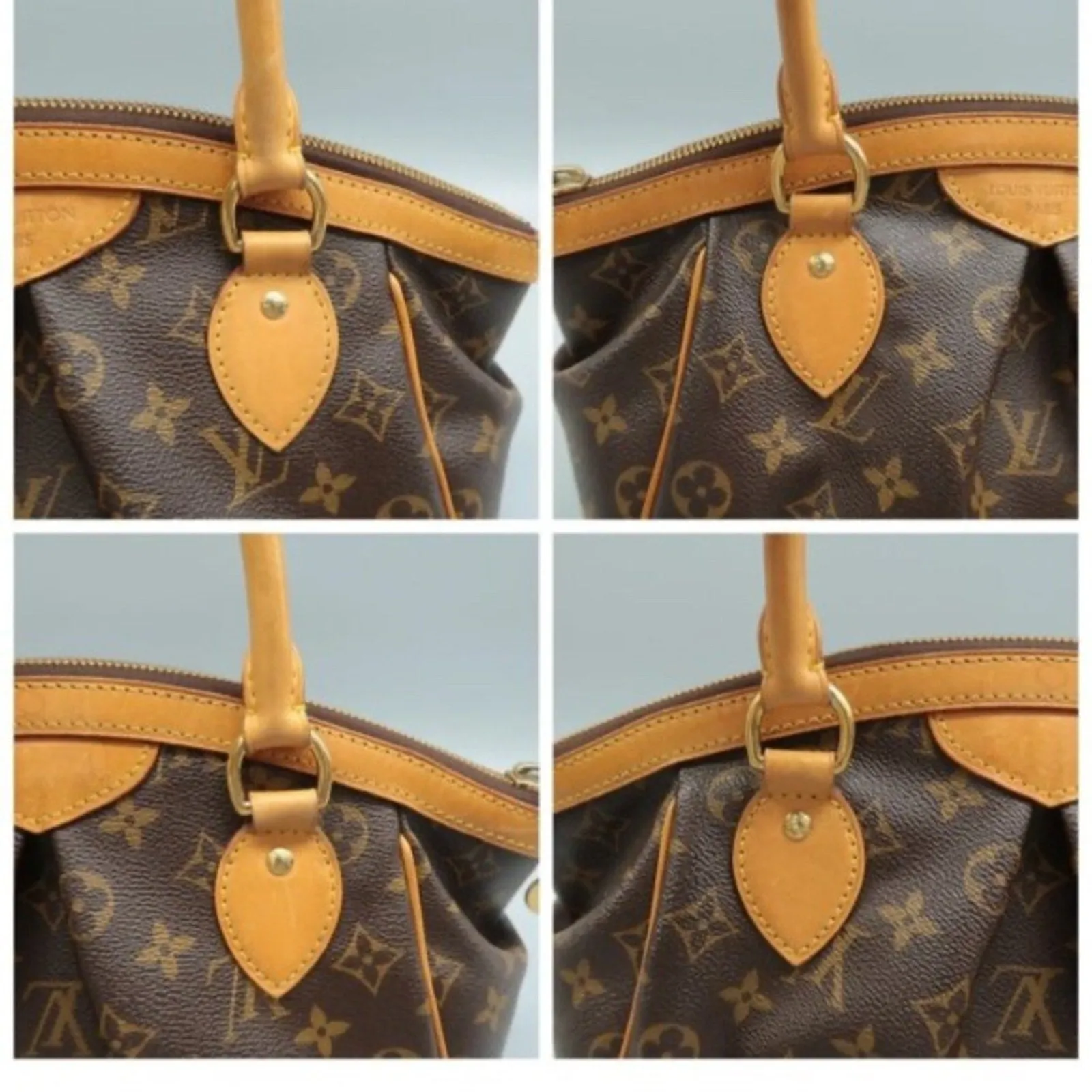 Louis Vuitton Tivoli Brown Monogram Canvas Tote