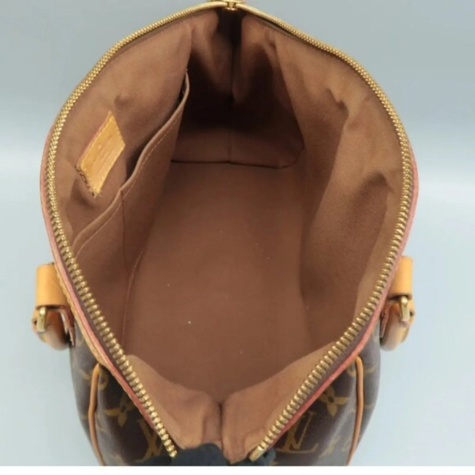 Louis Vuitton Tivoli Brown Monogram Canvas Tote