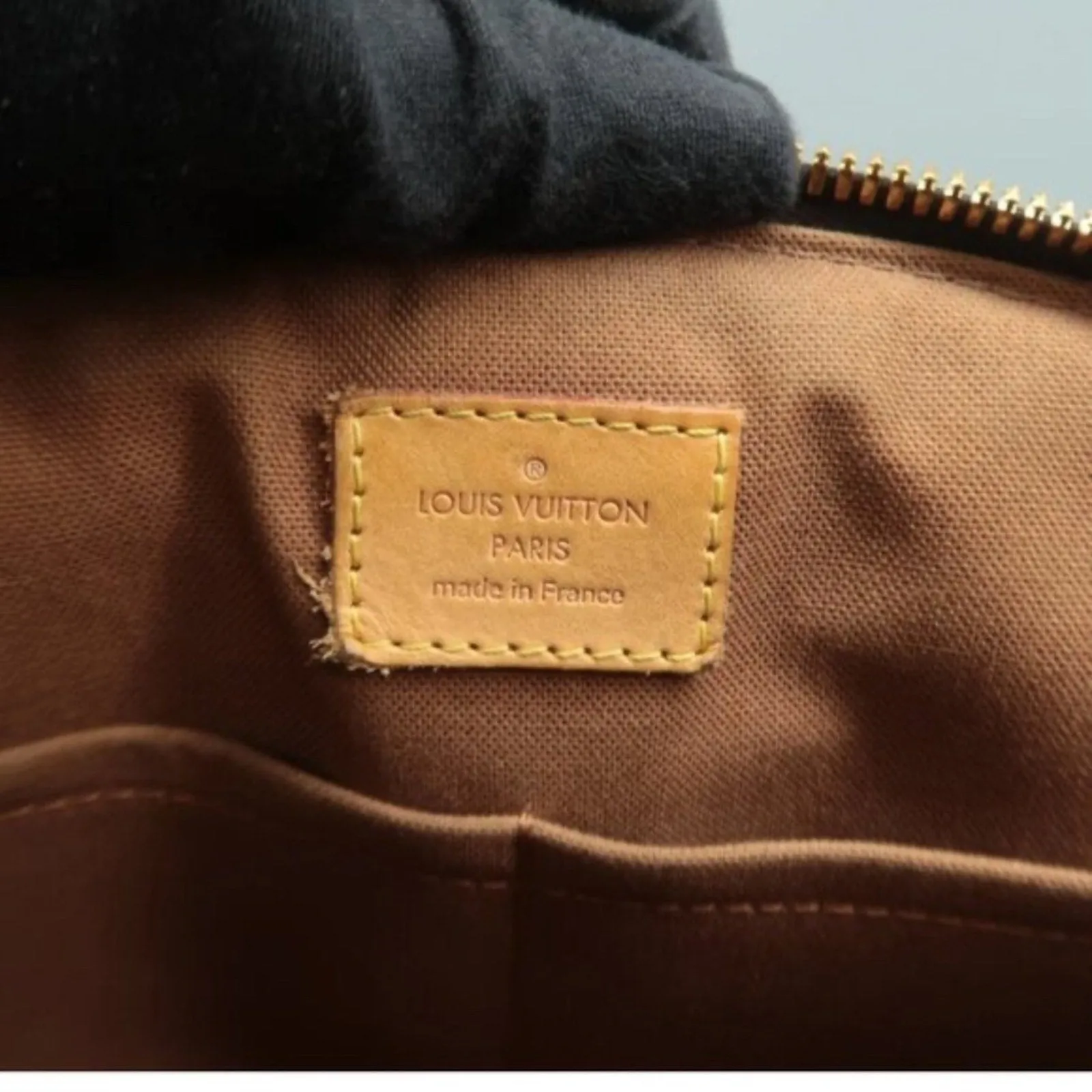 Louis Vuitton Tivoli Brown Monogram Canvas Tote