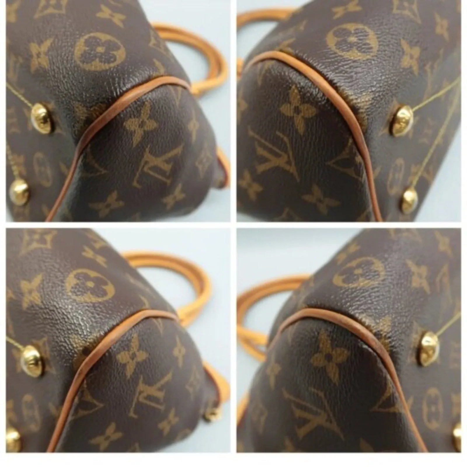 Louis Vuitton Tivoli Brown Monogram Canvas Tote