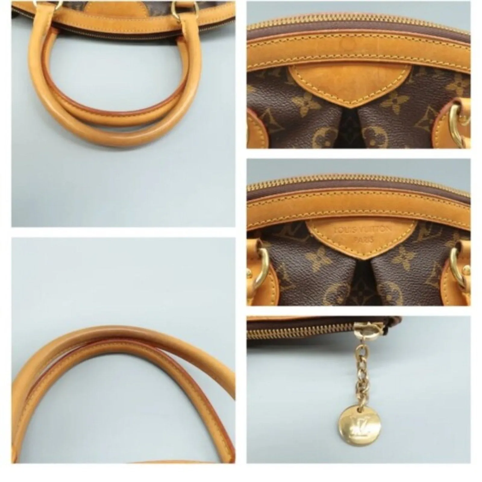 Louis Vuitton Tivoli Brown Monogram Canvas Tote