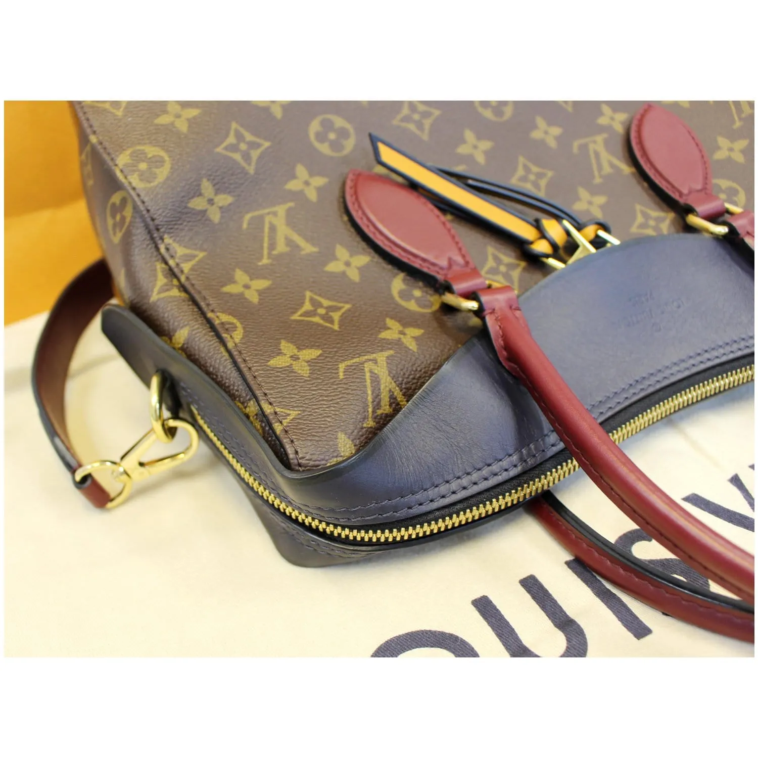LOUIS VUITTON Tuileries Monogram Canvas Tote Shoulder Bag