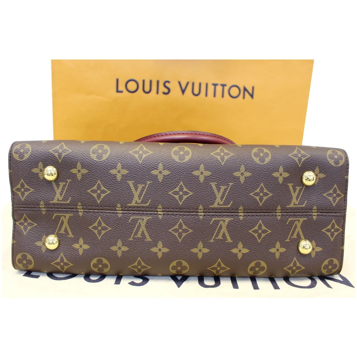 LOUIS VUITTON Tuileries Monogram Canvas Tote Shoulder Bag
