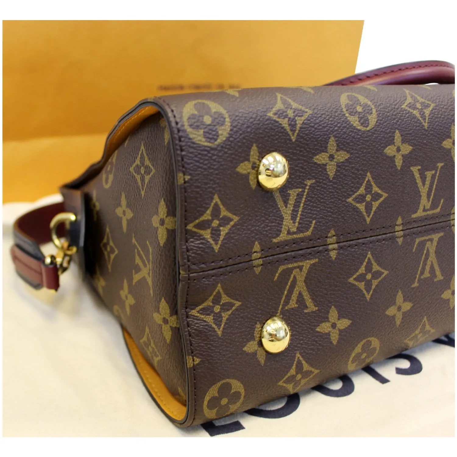 LOUIS VUITTON Tuileries Monogram Canvas Tote Shoulder Bag