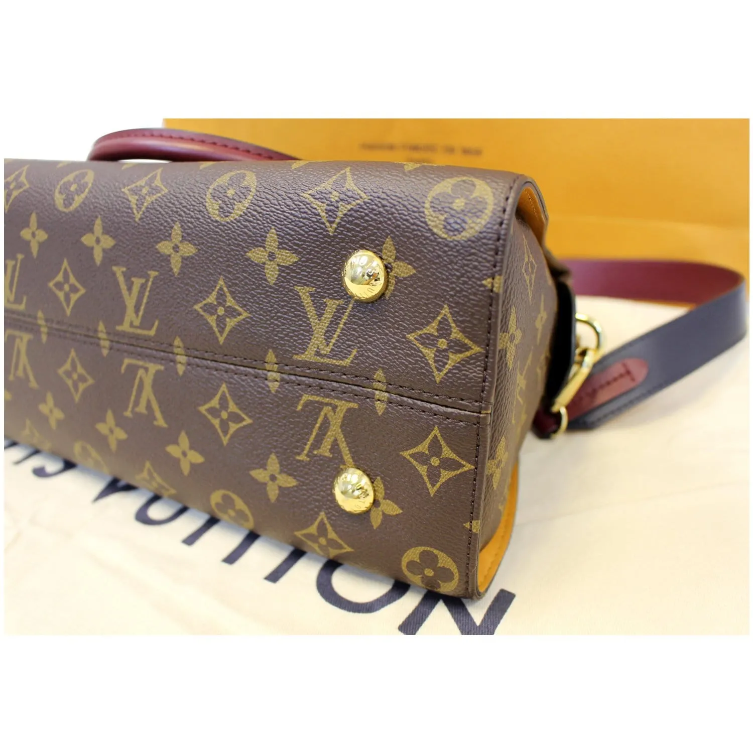 LOUIS VUITTON Tuileries Monogram Canvas Tote Shoulder Bag