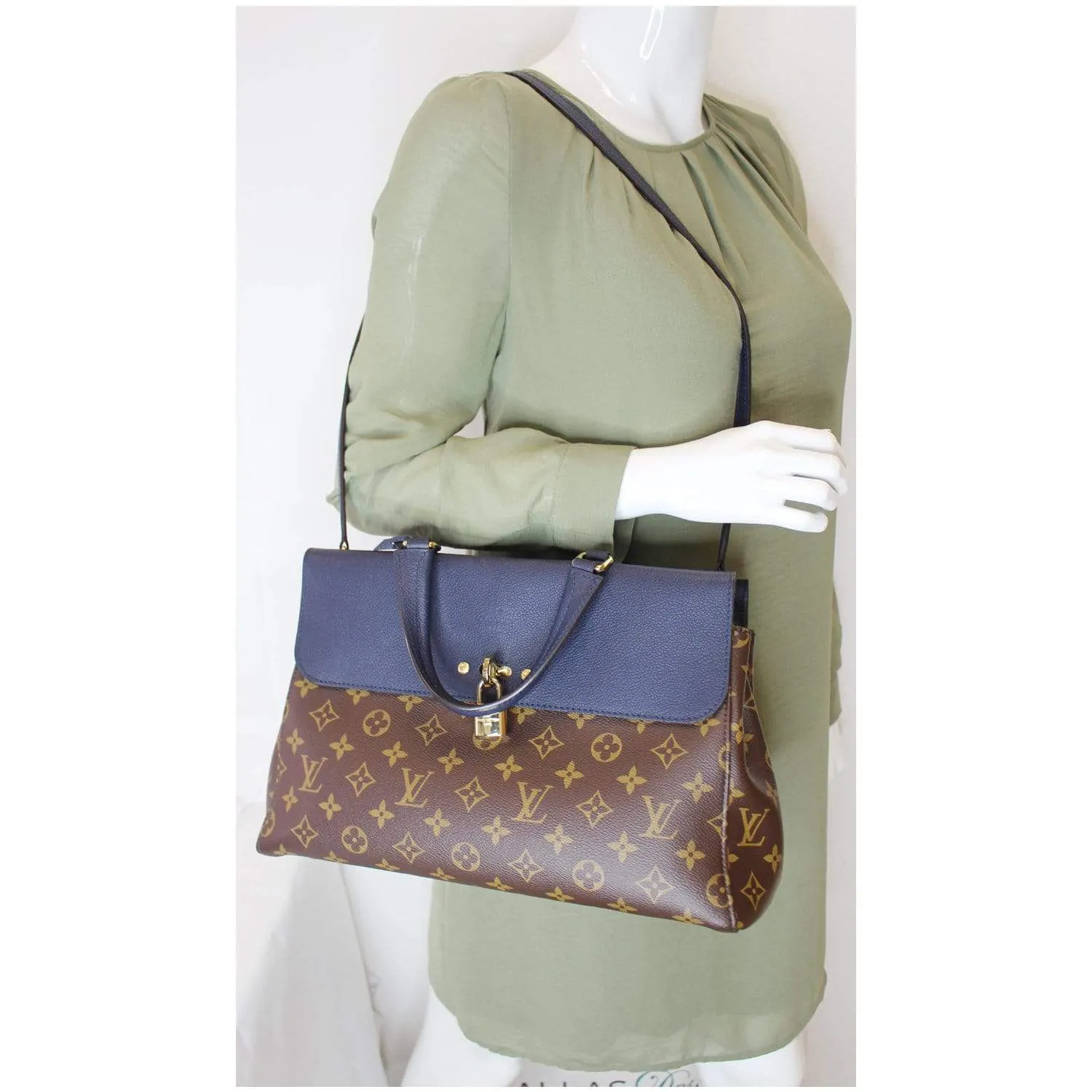 LOUIS VUITTON Venus Monogram Canvas 2way Shoulder Handbag Brown - 25% OFF