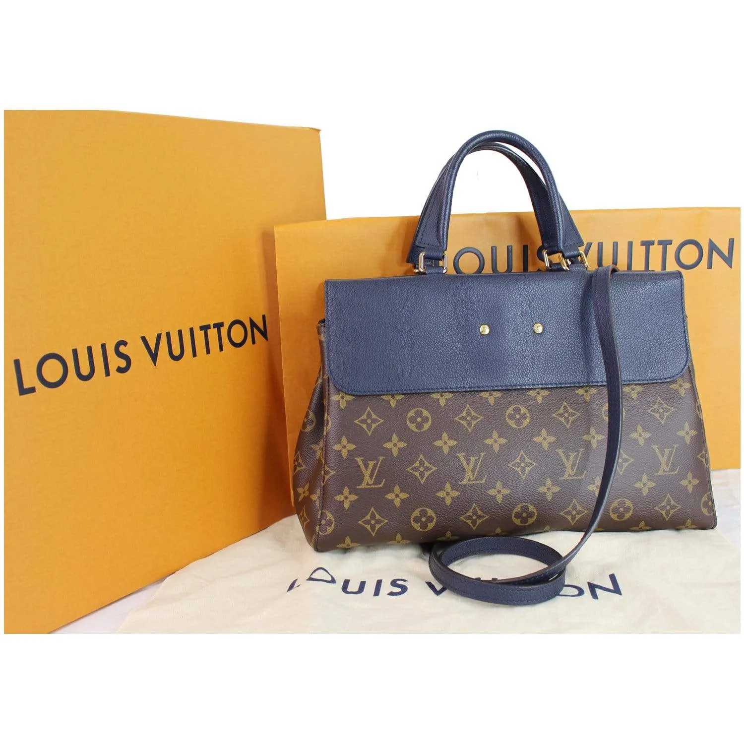 LOUIS VUITTON Venus Monogram Canvas 2way Shoulder Handbag Brown - 25% OFF
