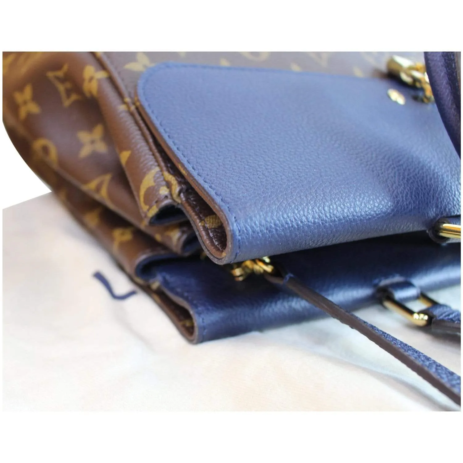 LOUIS VUITTON Venus Monogram Canvas 2way Shoulder Handbag Brown - 25% OFF