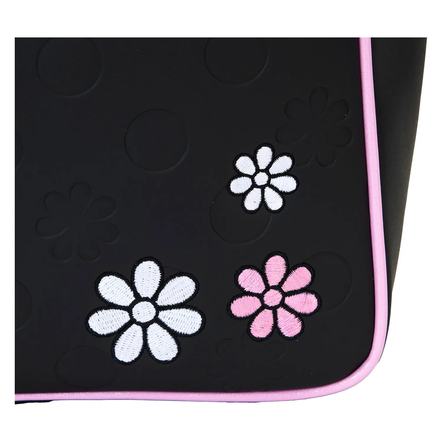 Loungefly Disney Minnie Floral Rock The Dots Tote With Coin Purse