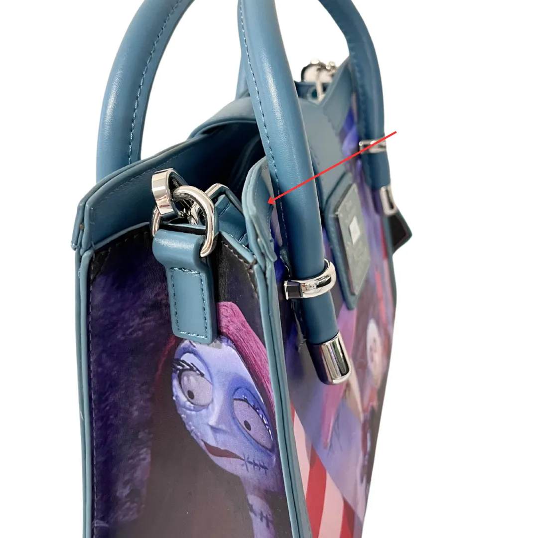 Loungefly Disney Nightmare Before Christmas Final Frames Crossbody DEFECTIVE #345