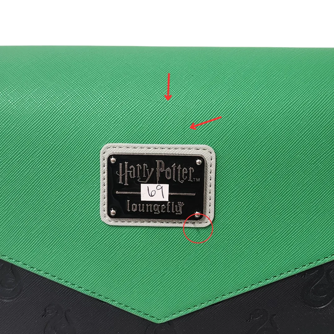 Loungefly Harry Potter Slytherin Crossbody DEFECTIVE #69
