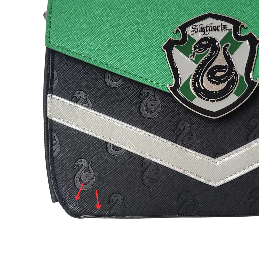Loungefly Harry Potter Slytherin Crossbody DEFECTIVE #69