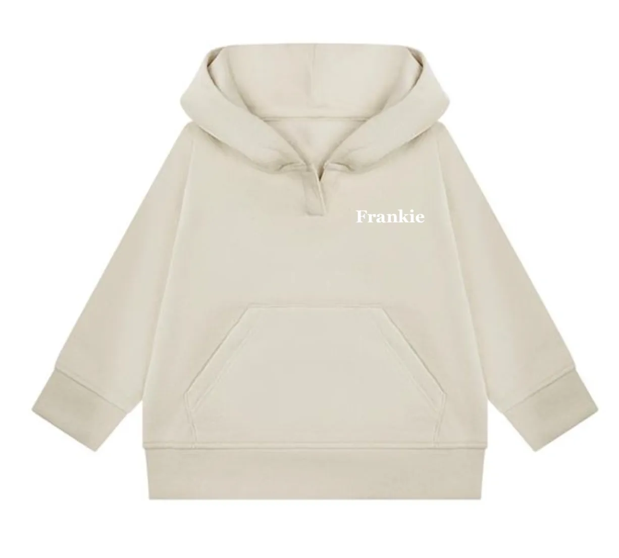 Lulabay baby sustainable personalised hoody