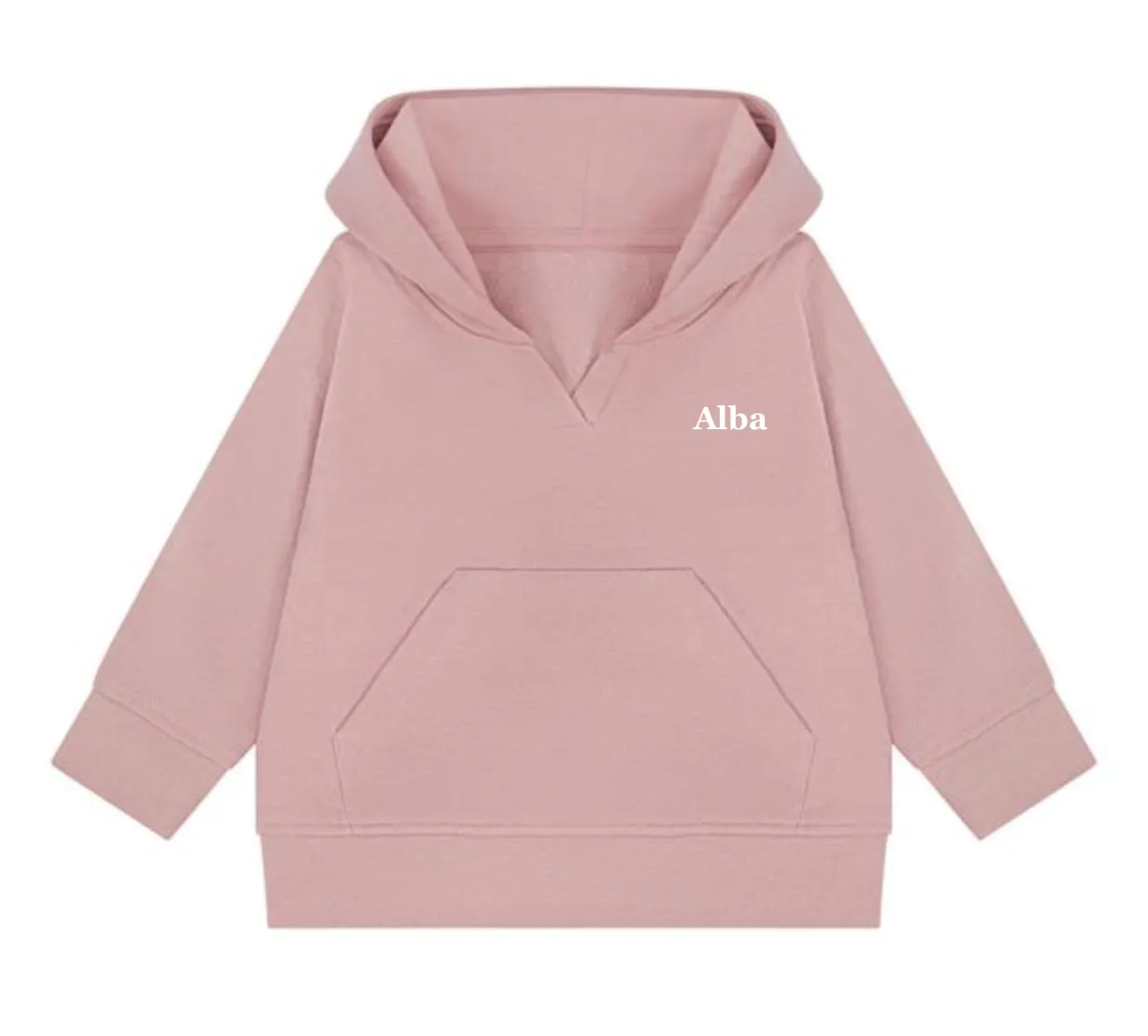 Lulabay baby sustainable personalised hoody