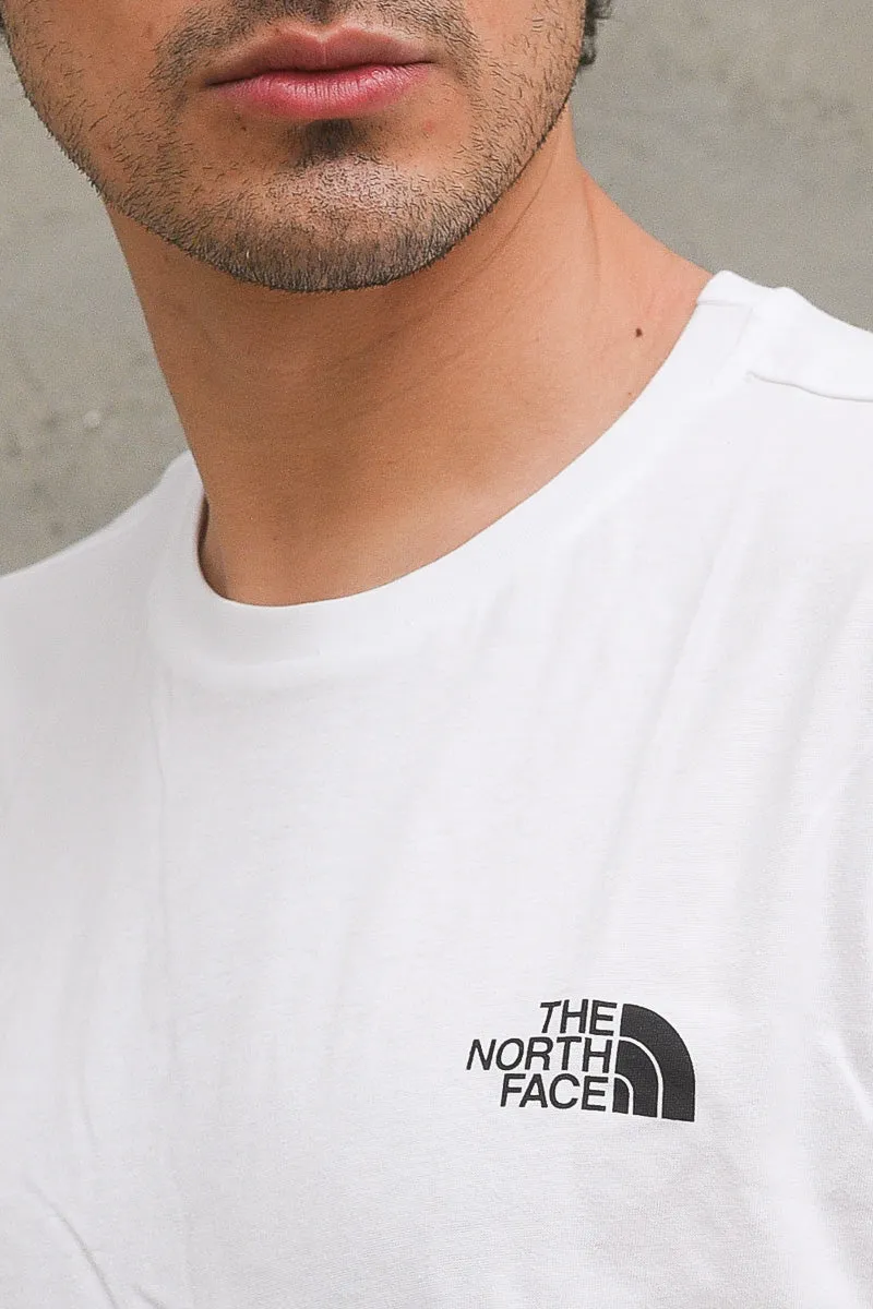 M S/S Simple Dome Tee - Eu Tnf White