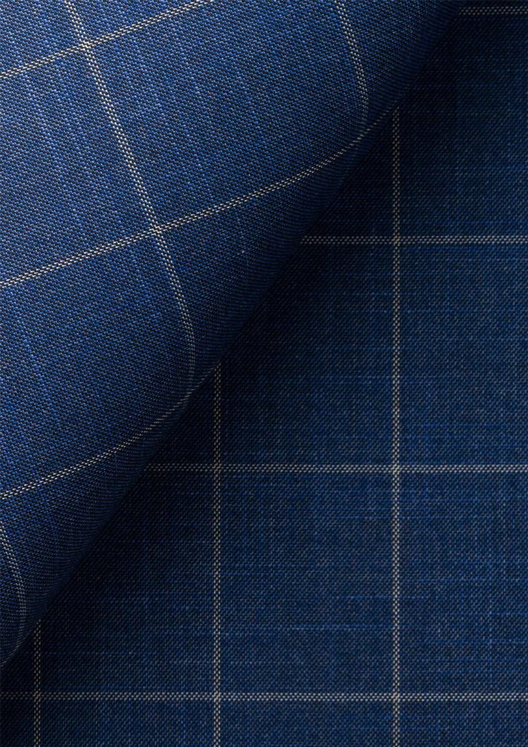 Madison Lapis Blue Windowpane Jacket
