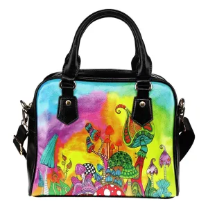 Magic Mushroom Shoulder Handbag