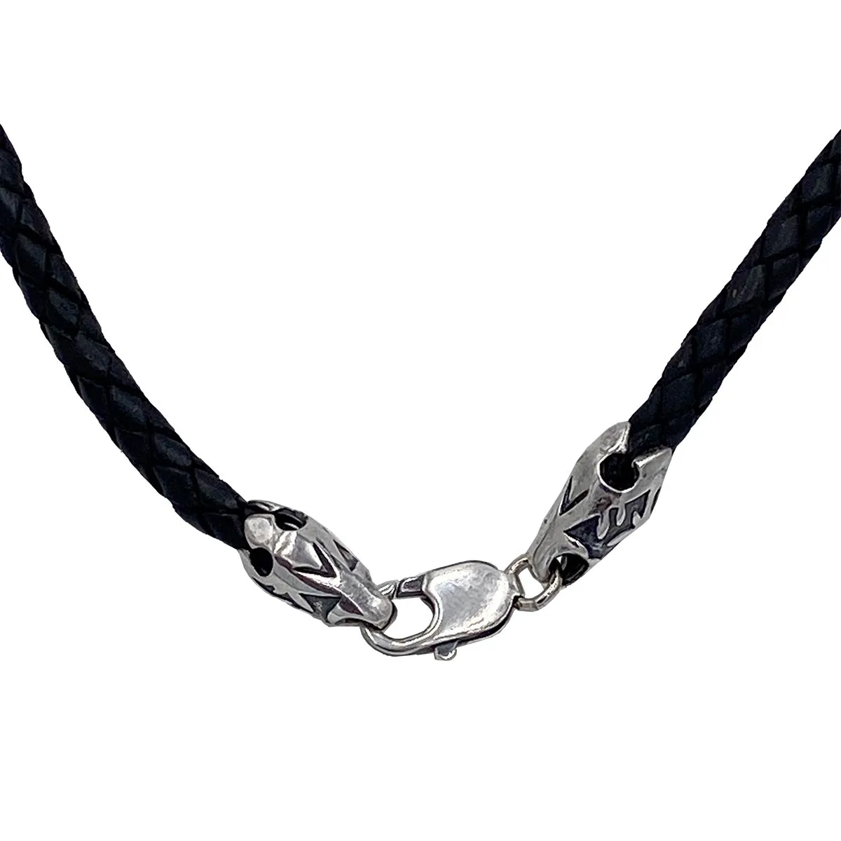 Maori Shark on Leather Necklace