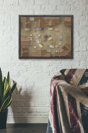 Market Square Fantasy Map