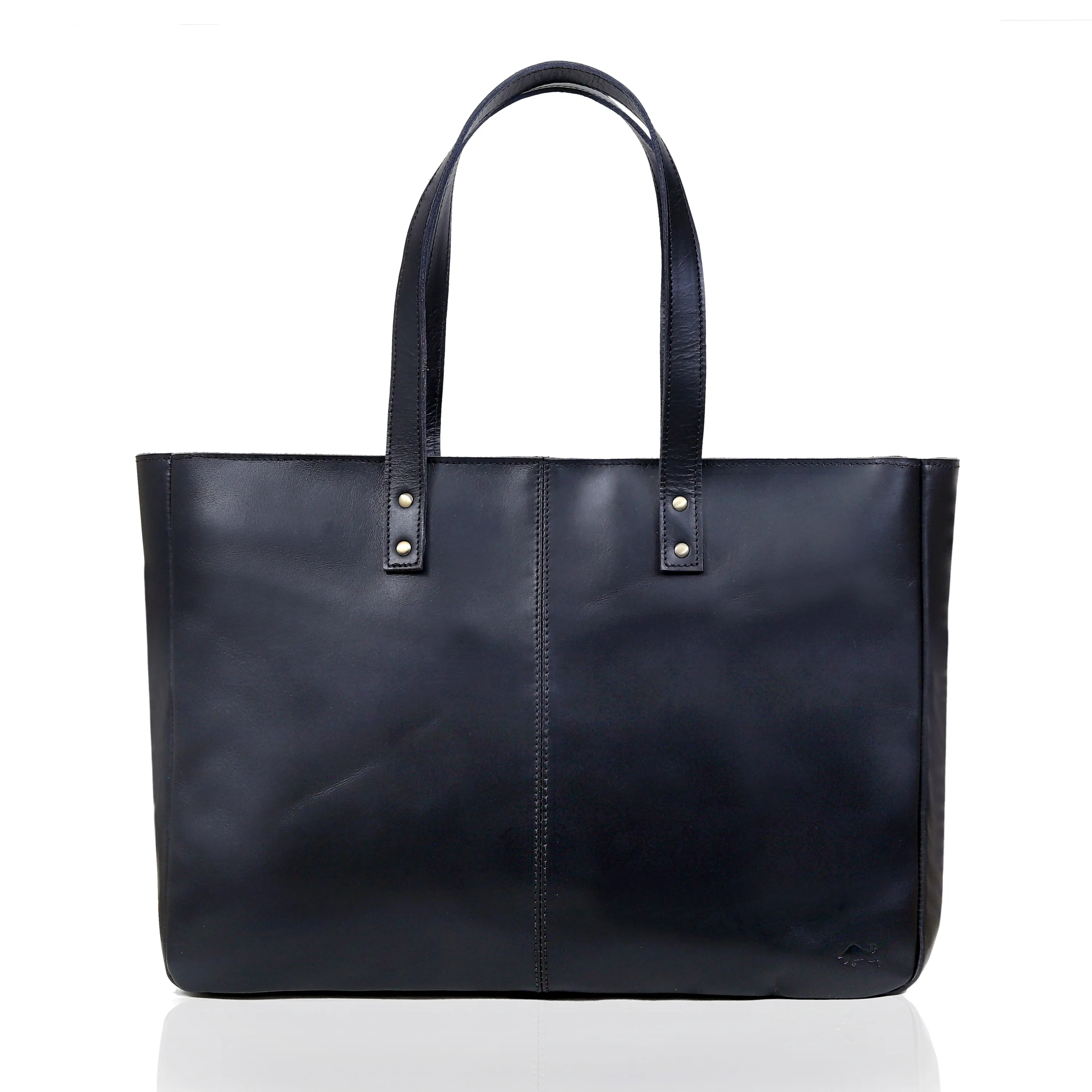 Maya Buffalo Leather Tote Bag   Wallet Set