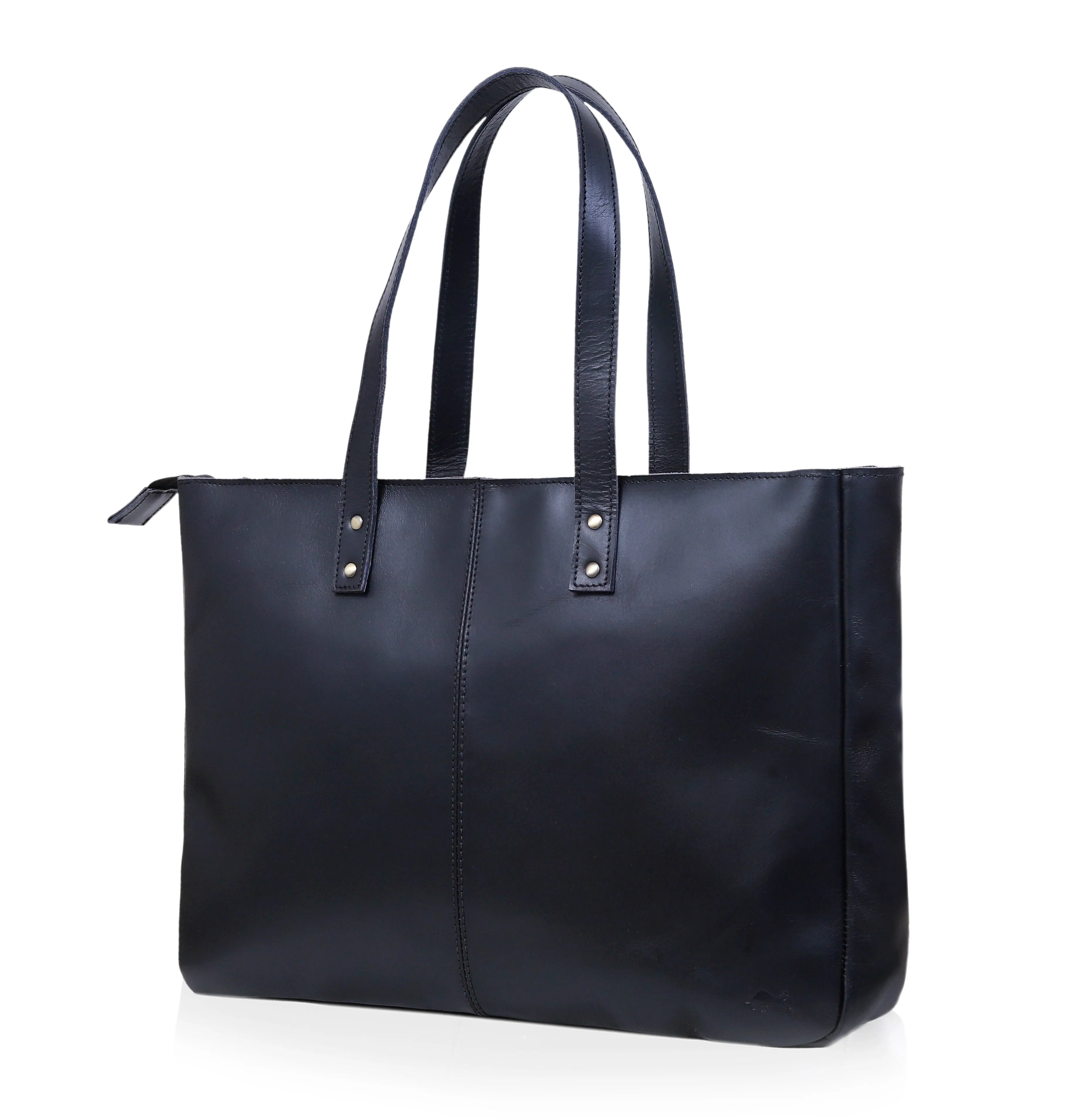 Maya Buffalo Leather Tote Bag   Wallet Set