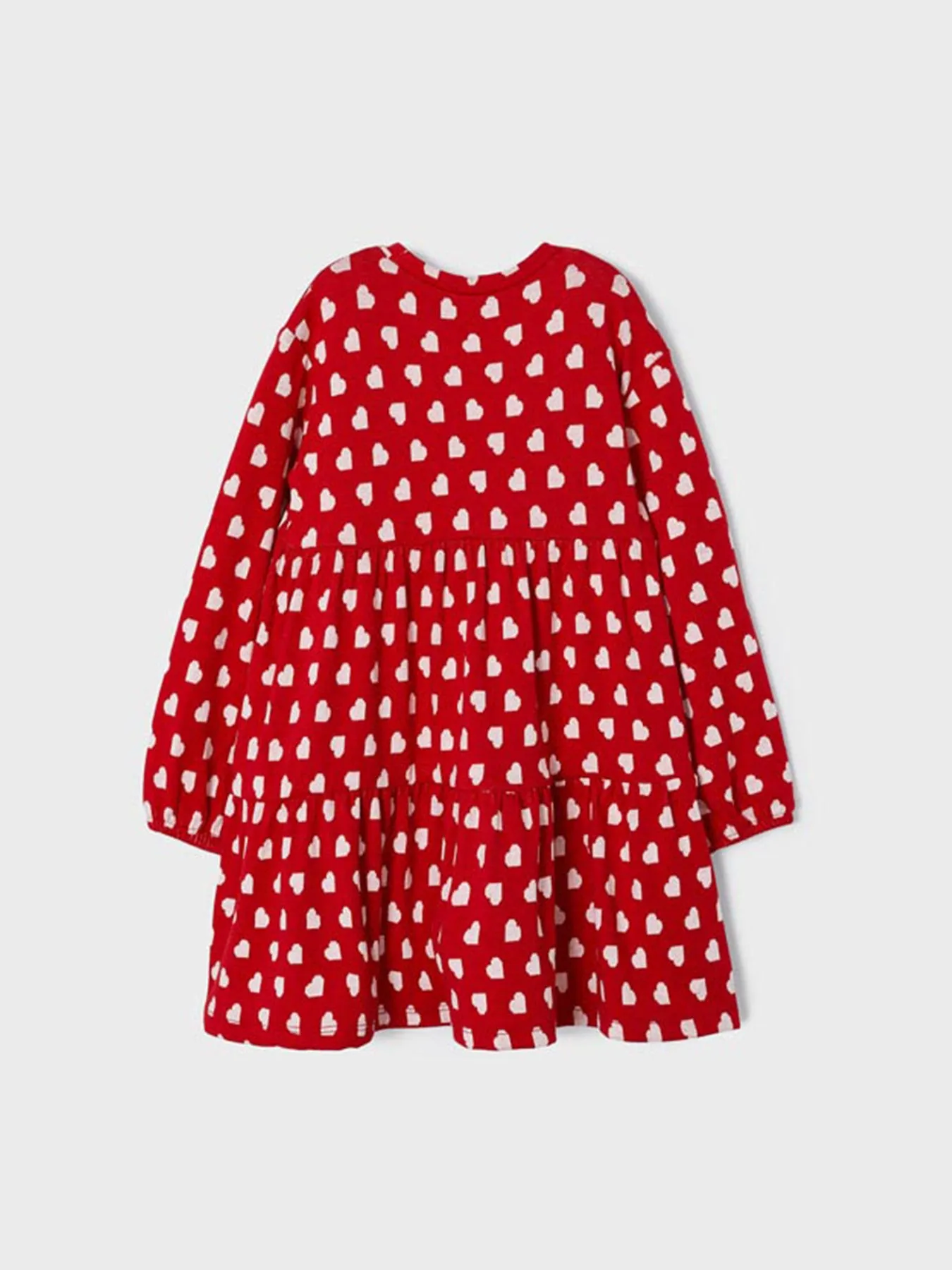 Mayoral Junior Girl Heart Dress with Handbag - 3 Colours