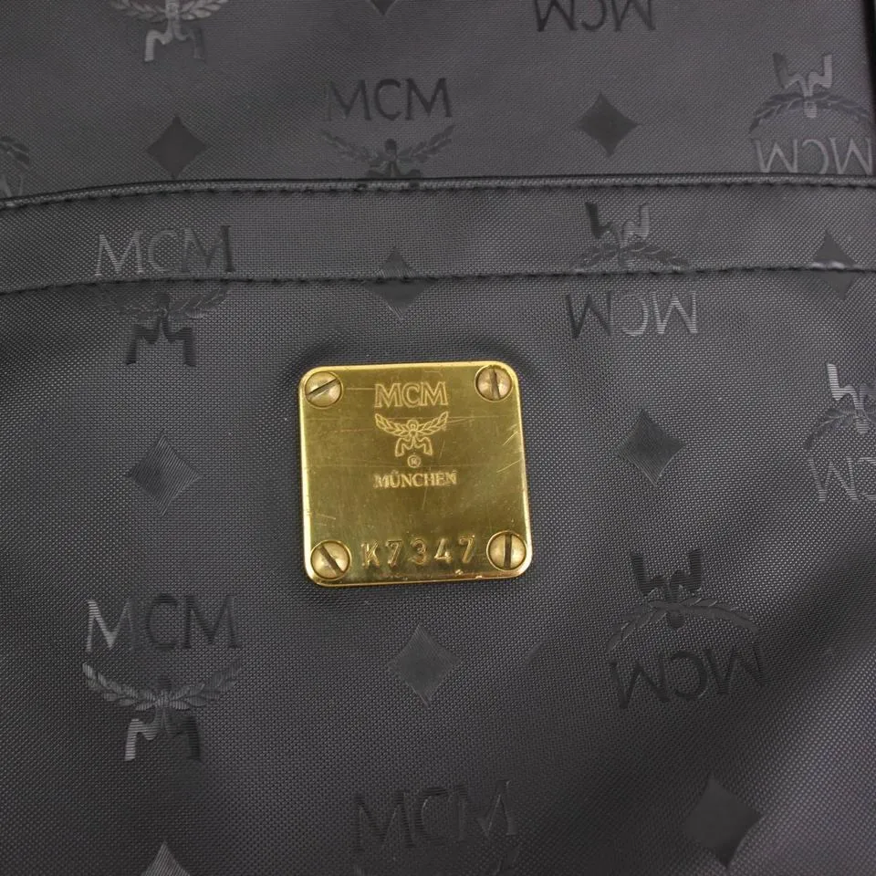 MCM Monogram Visetos Shopper Tote 868203