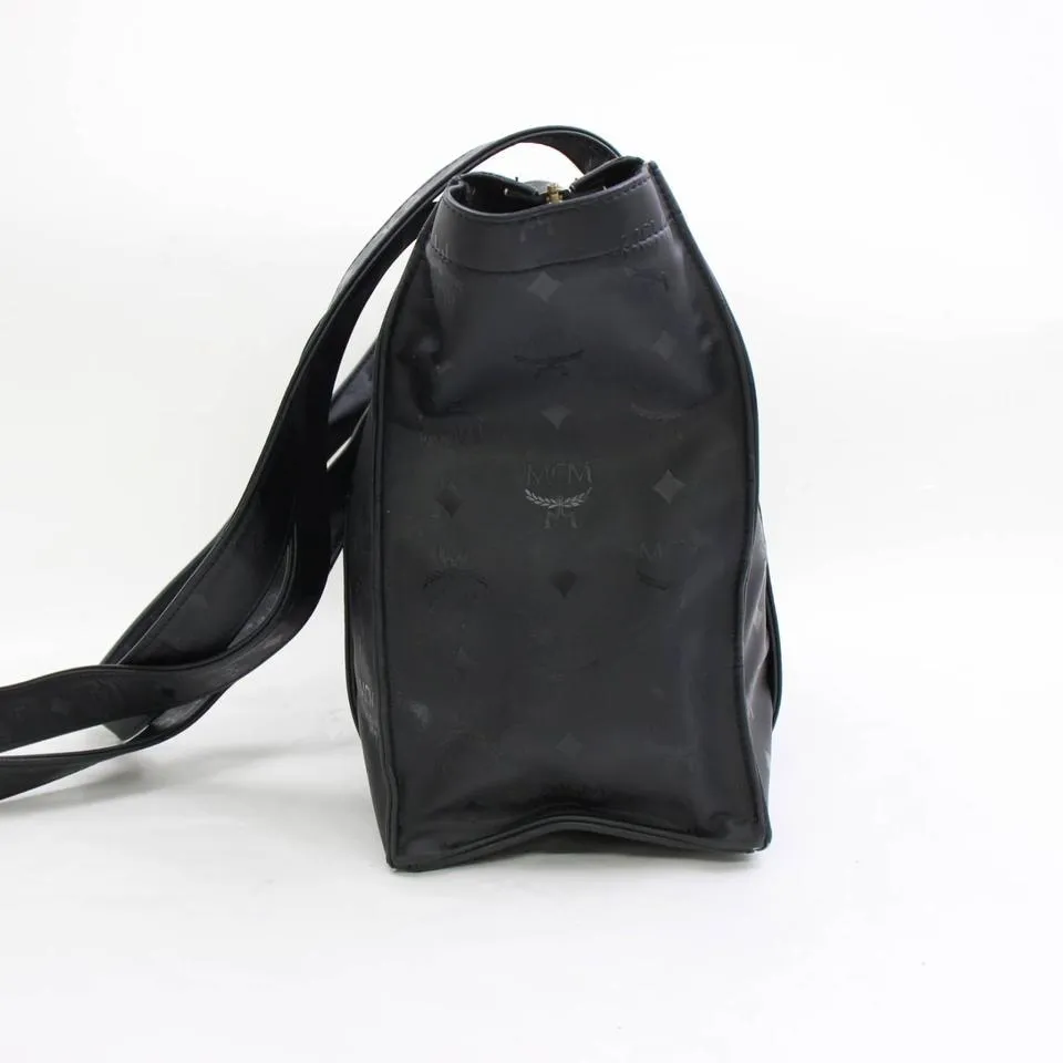 MCM Monogram Visetos Shopper Tote 868203