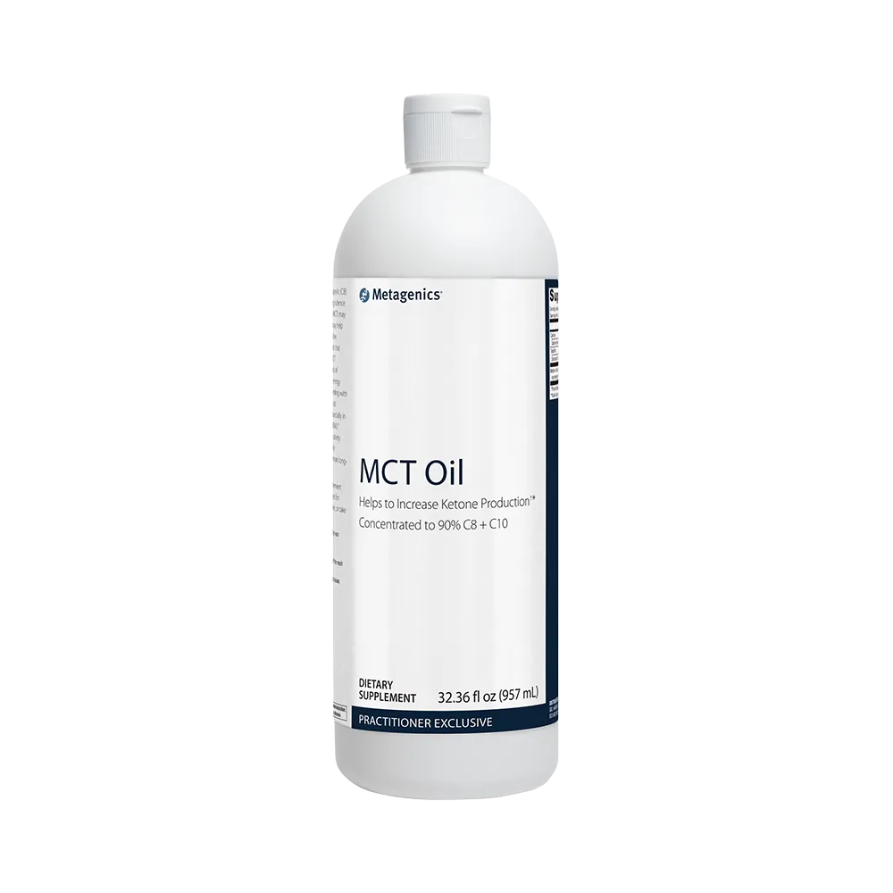 MCT Oil <br>Helps to Increase Ketone Production†* Concentrated to 90% C8   C10