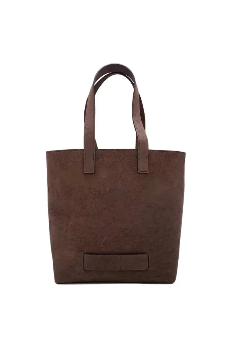 Medium Tote Bag Muskox Leather Le Feuillet