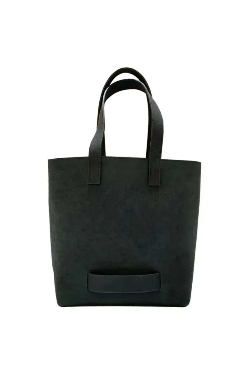Medium Tote Bag Muskox Leather Le Feuillet