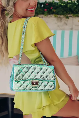 Mermaidia Quilted Bag - Green