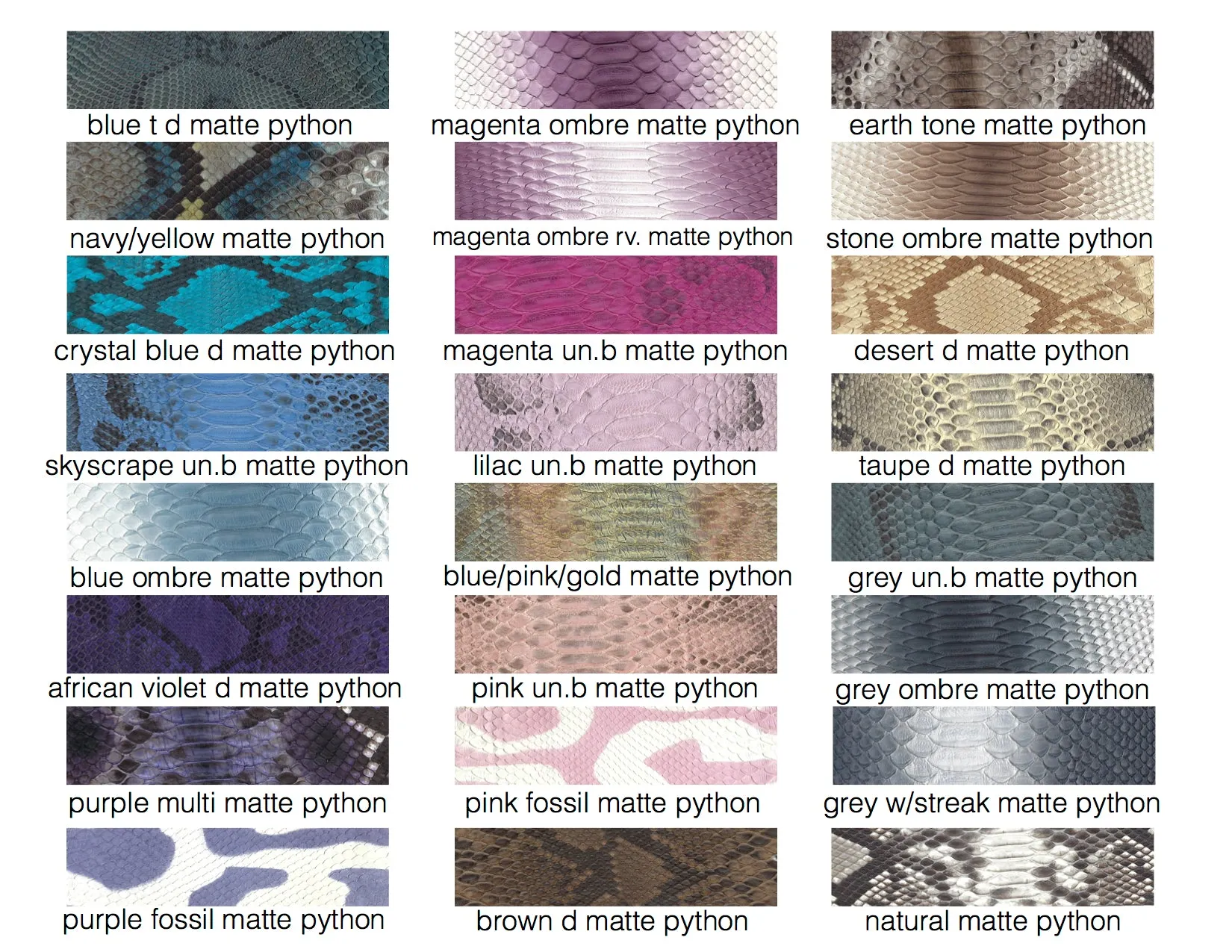 MINI CAROLINE - ASSORTED COLORS